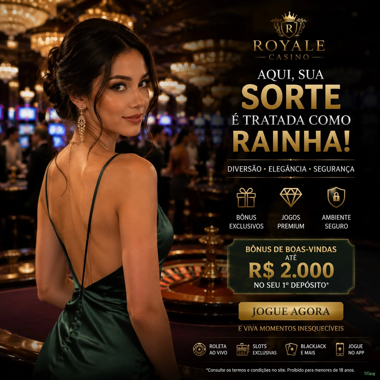 Bacará VIP com squeeze feature